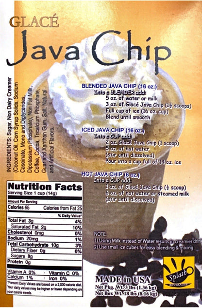 Java Chip 4 in1 Bubble Tea / Latte and Frappe Mix-1