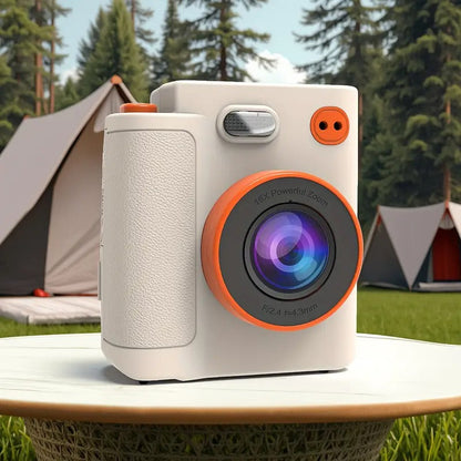 Kids Print Camera 1080P with Vintage Paper-2