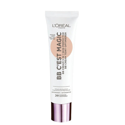 Hydrating Cream with Colour 02 Light L'Oreal Make Up Magic Bb Clear Spf 10 30 ml-1