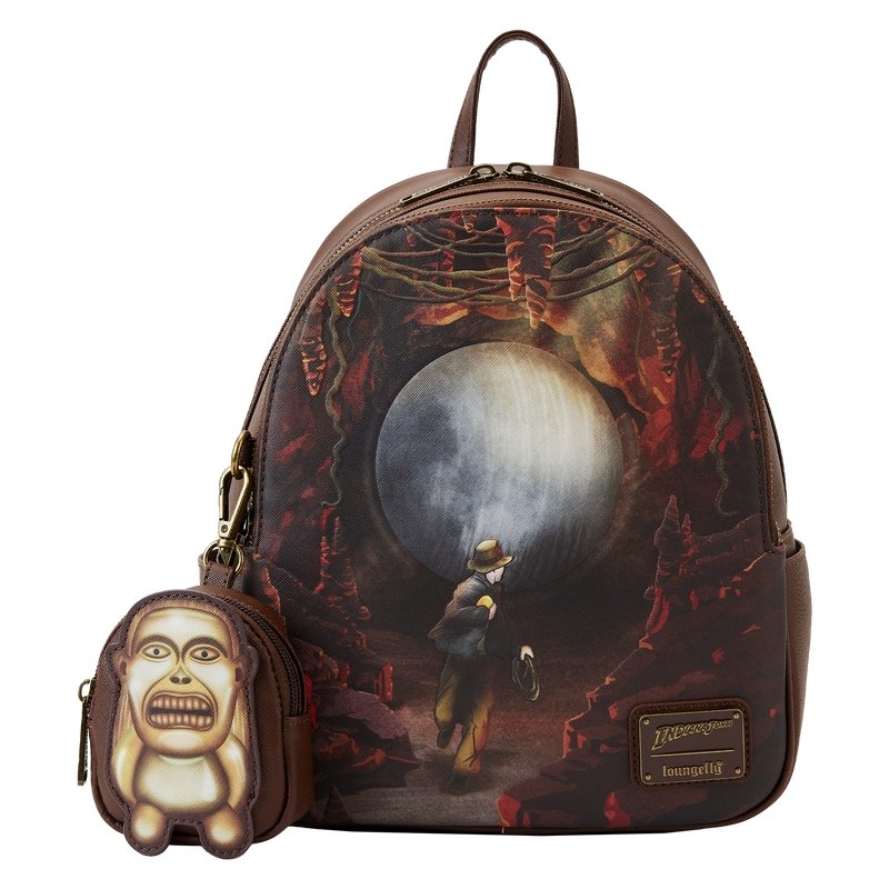 Indiana Jones Raiders of the Lost Ark Mini Backpack with Coin Purse-0