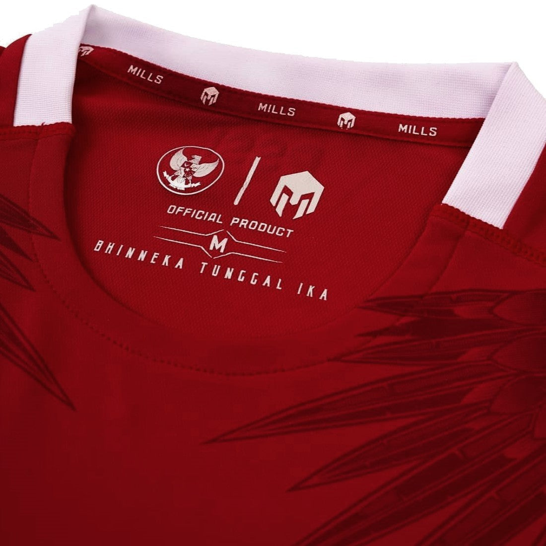 Indonesia national team Home soccer jersey 2021/22 - Mills-3