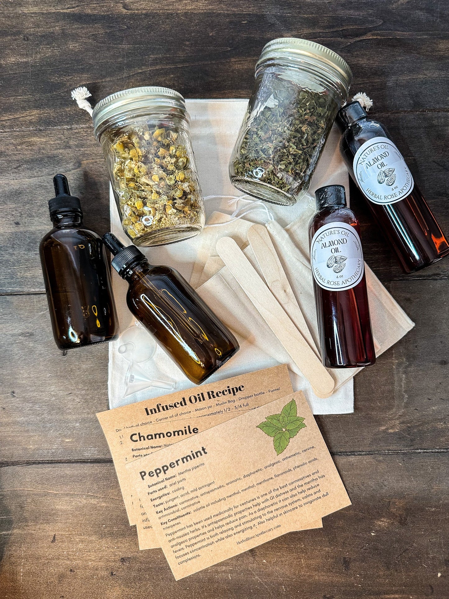 DIY Herbal Infused Oil Kit-2