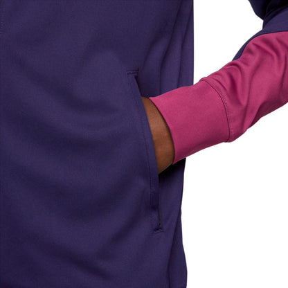 England training presentation Soccer tracksuit 2024/25 dark purple - Nike-4