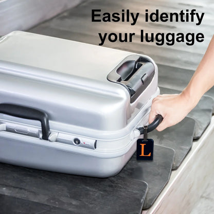 Initials Bag tag L  [pack 2]-2