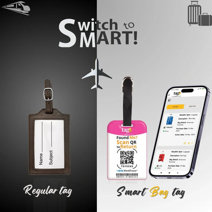 Initials Bag tag O [pack 2]-1