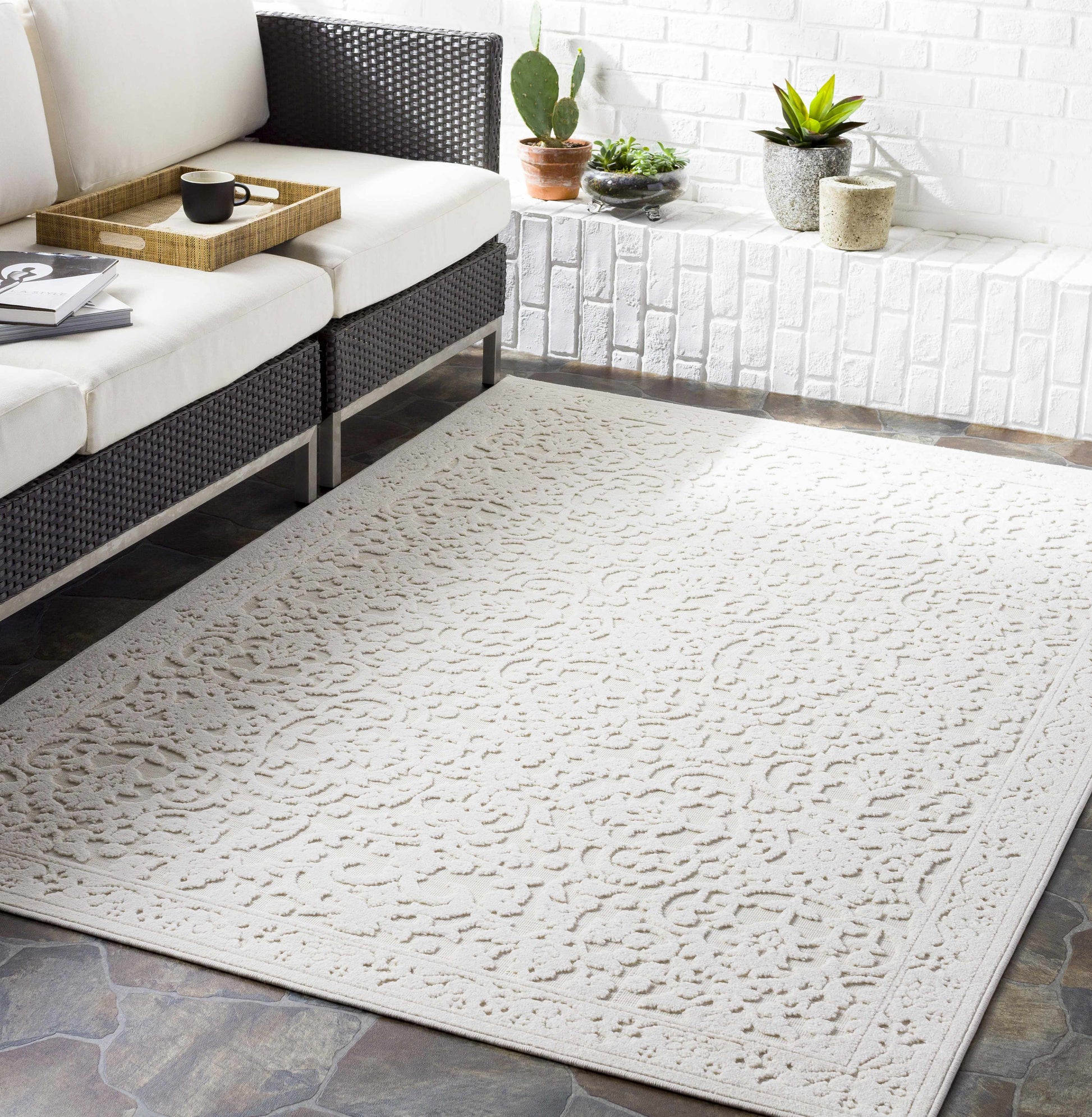 Innaloo 3D Outdoor Area Rug-2