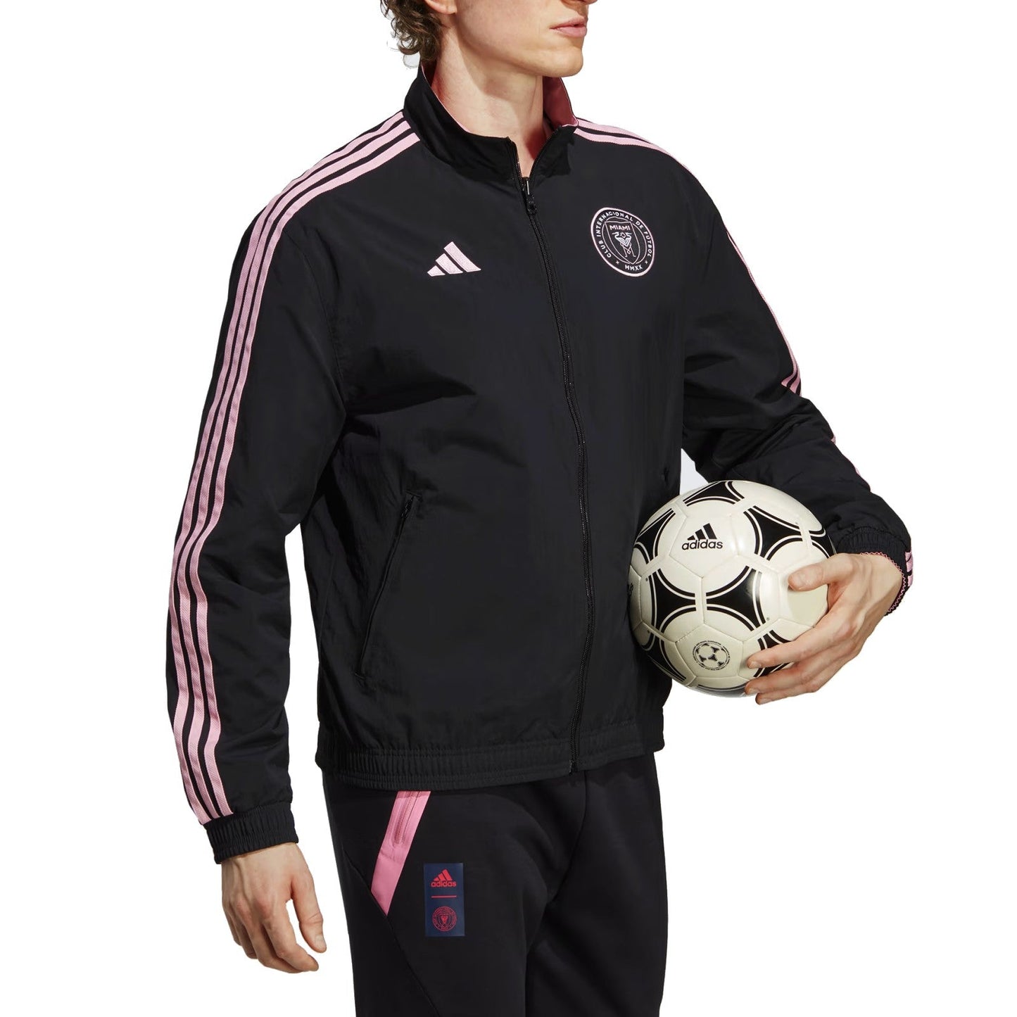 Inter Miami pre-match presentation Soccer jacket 2023 - Adidas-2