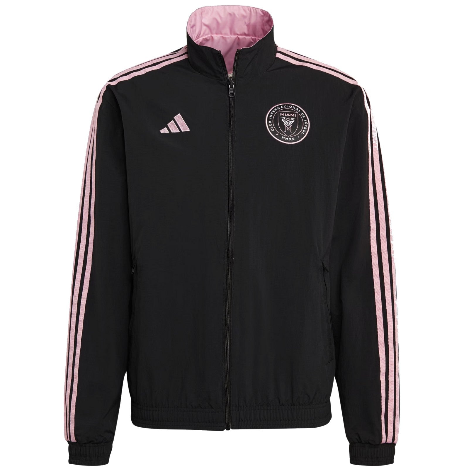 Inter Miami pre-match presentation Soccer jacket 2023 - Adidas-0