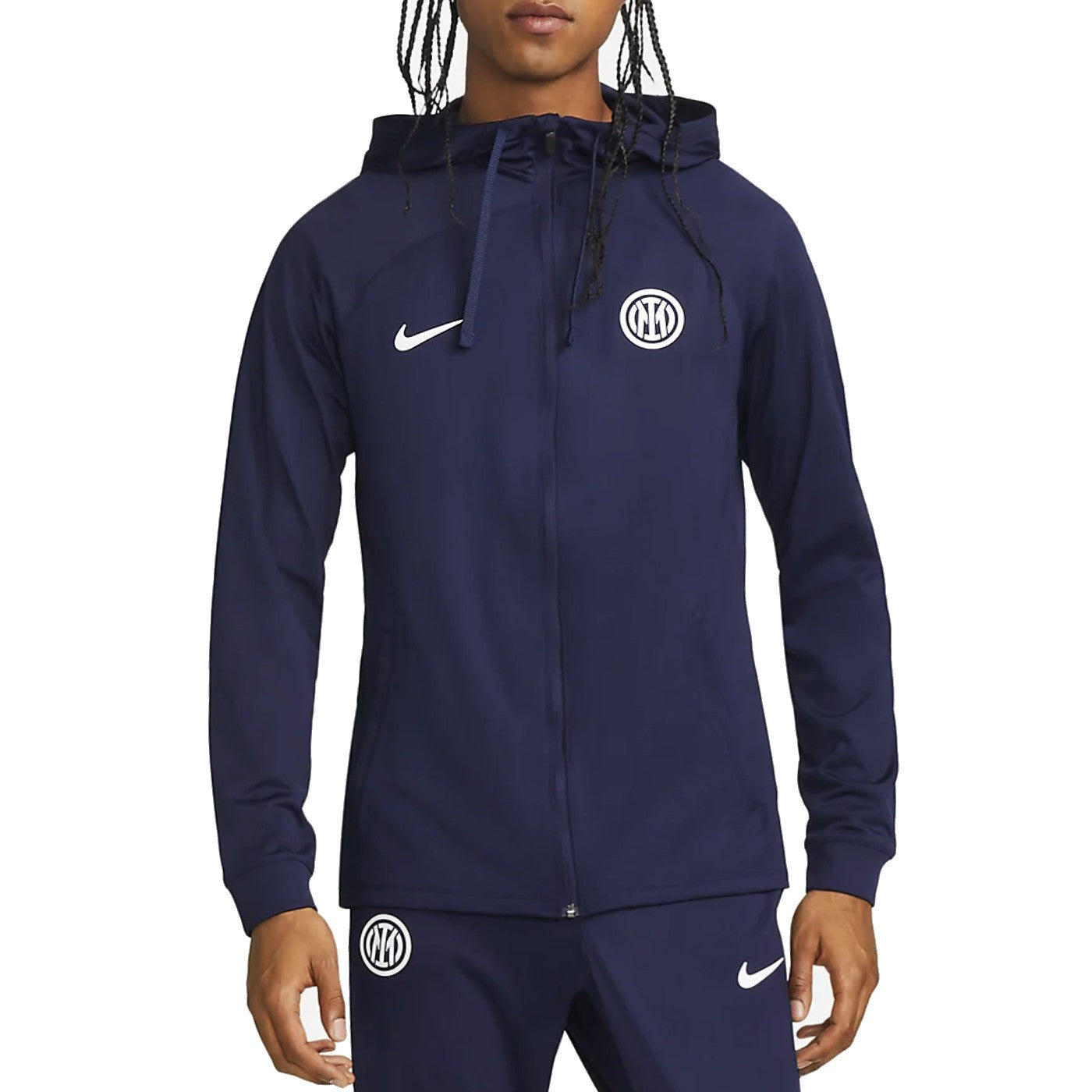 Inter Milan hooded training presentation tracksuit 2022/23 - Nike-0