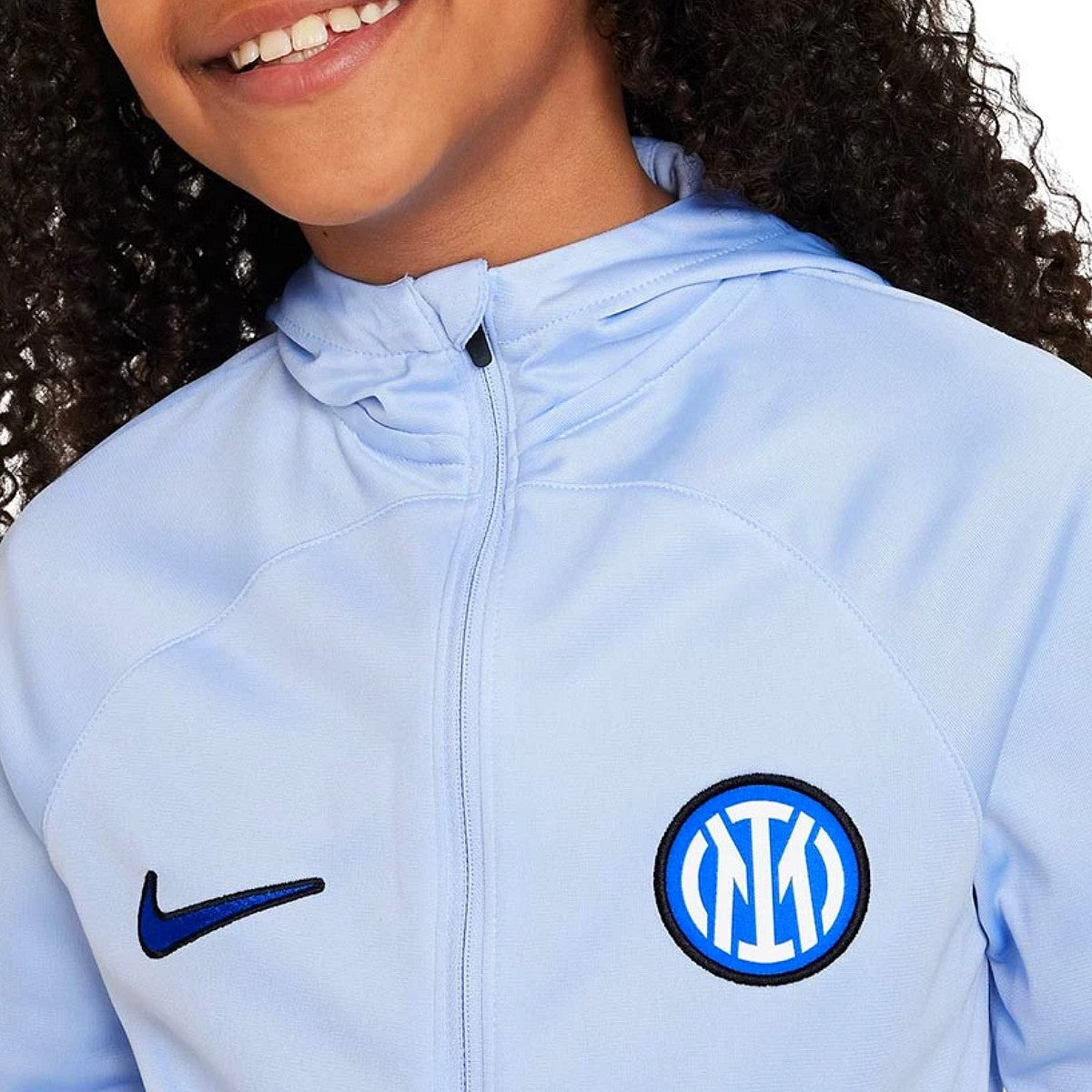 Kids - Inter Milan hooded presentation Soccer tracksuit 2023/24 - Nike-2