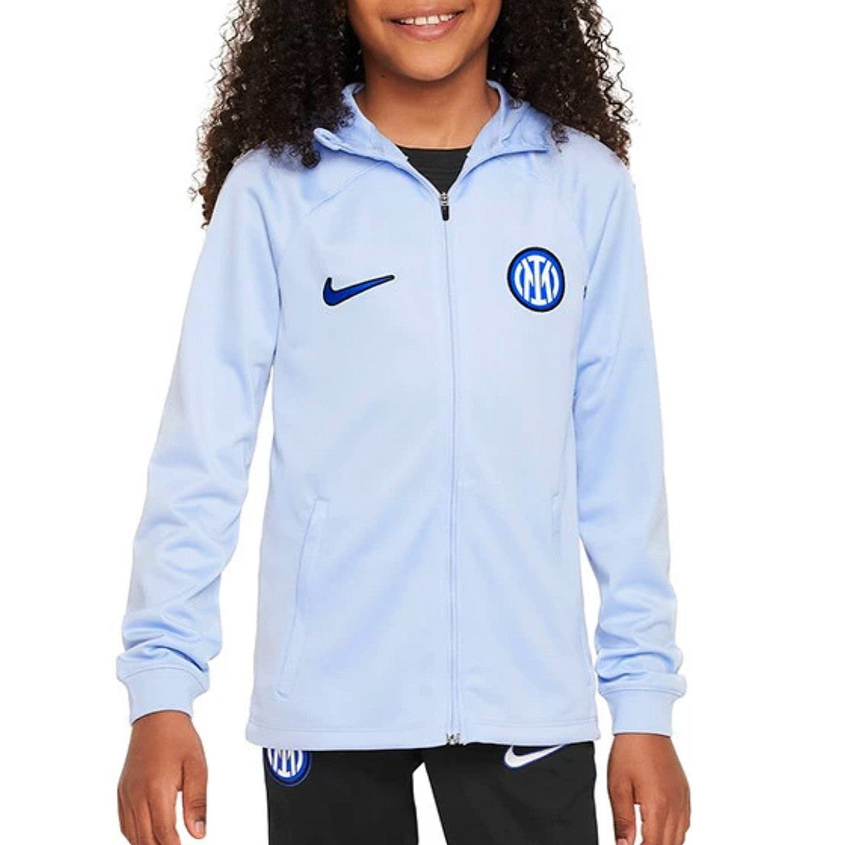 Kids - Inter Milan hooded presentation Soccer tracksuit 2023/24 - Nike-0