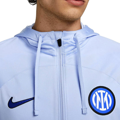 Inter Milan light blue hooded presentation tracksuit 2023/24 - Nike-2