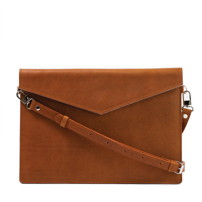 Leather Bag for iPad with adjustable strap-2