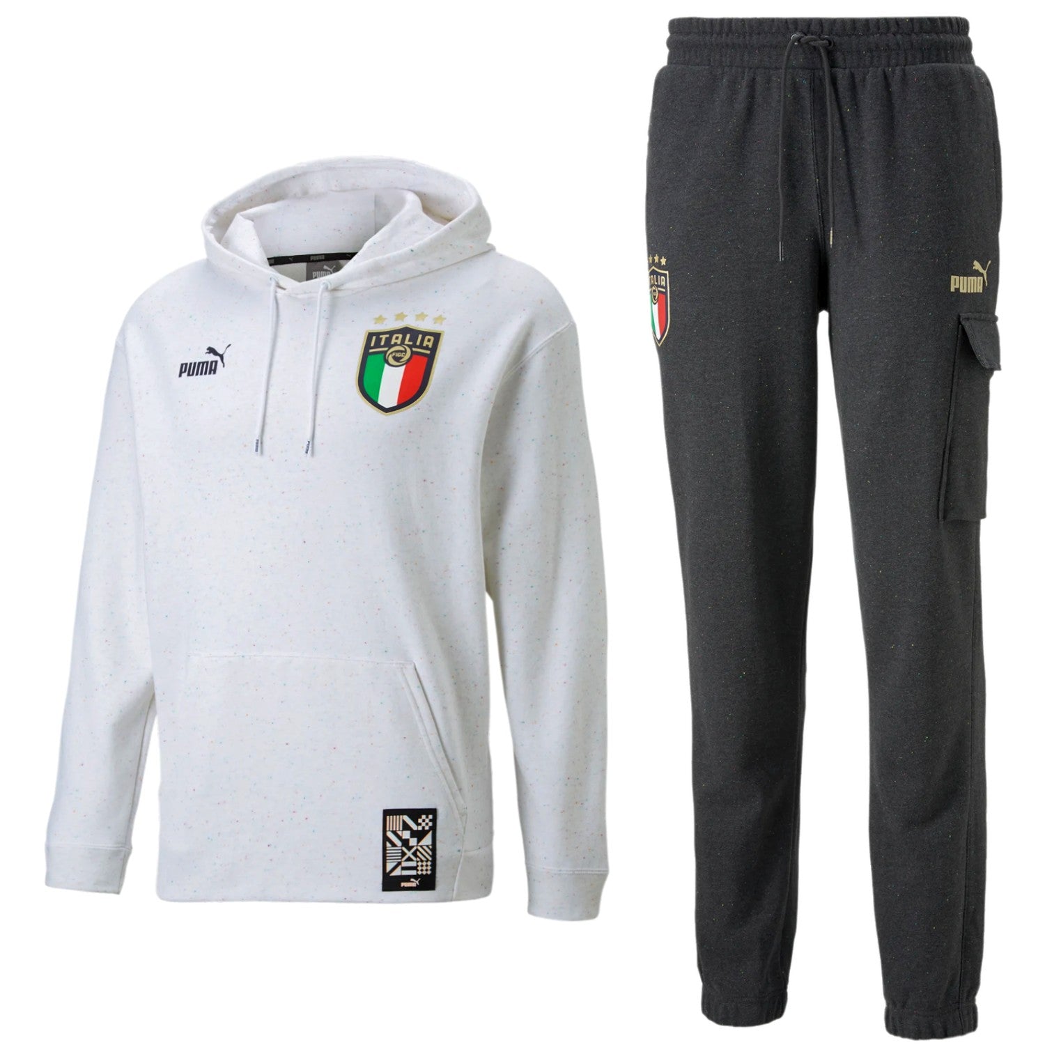 Italy Casual Fans hooded presentation tracksuit 2022/23 - Puma-0