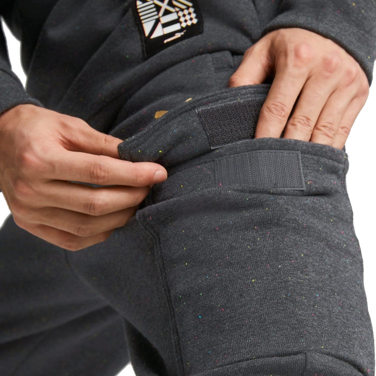 Italy dark grey Casual Fans presentation tracksuit 2022/23 - Puma-3