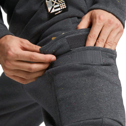 Italy dark grey Casual Fans presentation tracksuit 2022/23 - Puma-3