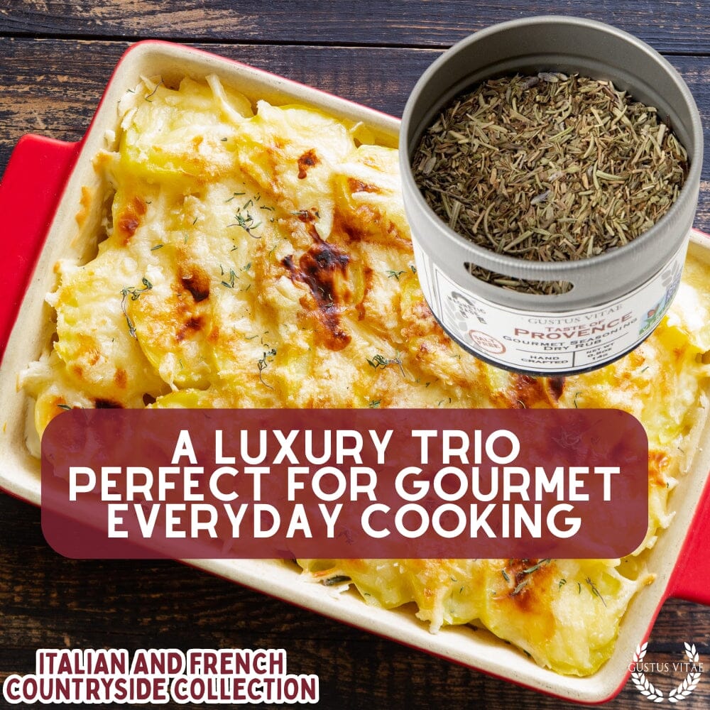 Italian and French Countryside Spice Blend Collection - 3 Tins-1