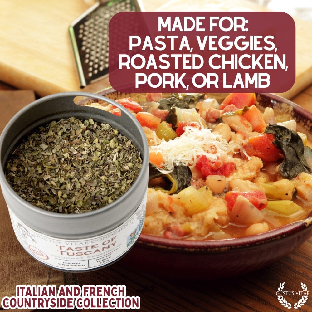 Italian and French Countryside Spice Blend Collection - 3 Tins-3