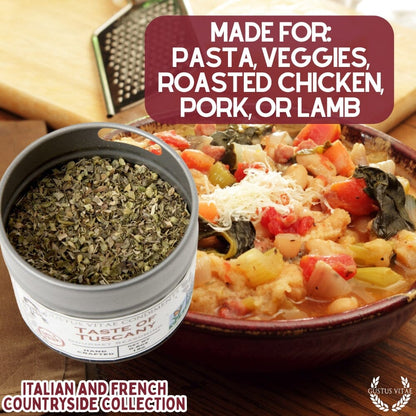 Italian and French Countryside Spice Blend Collection - 3 Tins-3