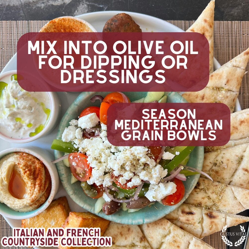 Italian and French Countryside Spice Blend Collection - 3 Tins-2