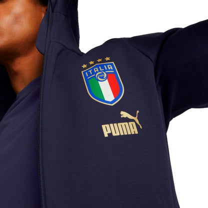 Italy navy Casual presentation Soccer tracksuit 2022/23 - Puma-2