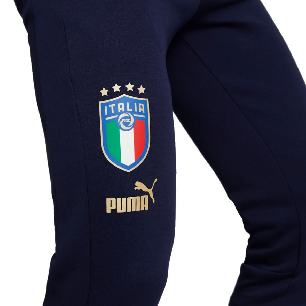 Italy navy Casual presentation Soccer tracksuit 2022/23 - Puma-3