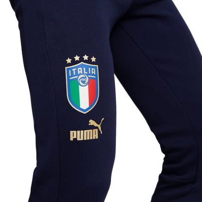 Italy navy Casual presentation Soccer tracksuit 2022/23 - Puma-3