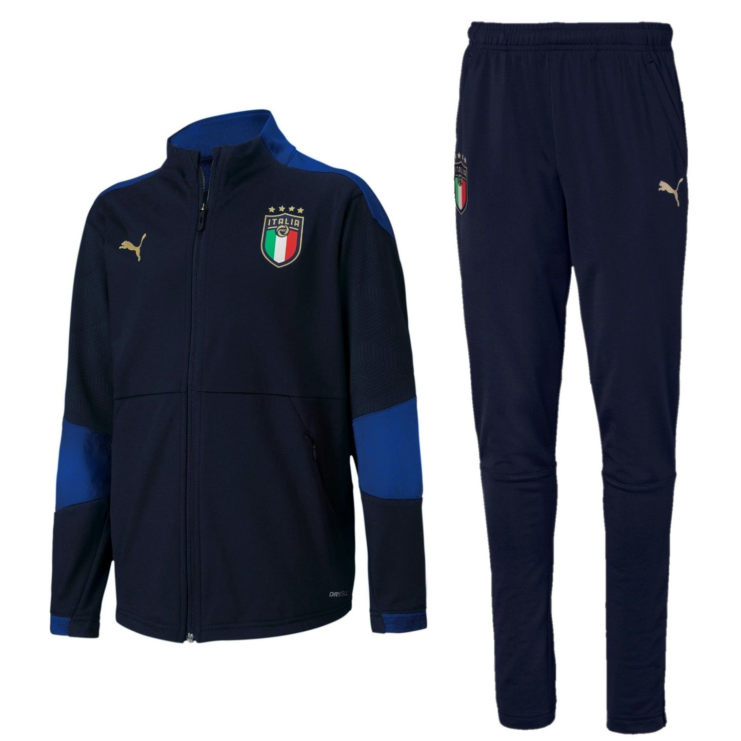 Kids - Italy national team training Soccer tracksuit 2020/21 - Puma-0
