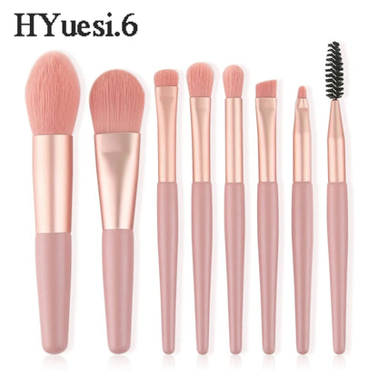 8pcs Professional Makeup Brush Set for Beauty Cosmetics