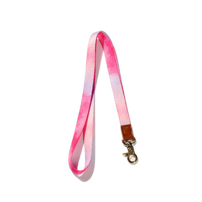 Multicolor Phone Lanyard with Clip and Keychain Holder