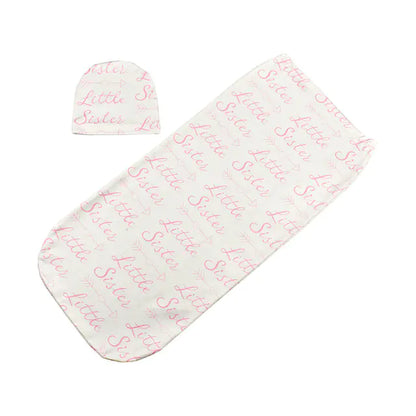 Soft Cotton Baby Sleeping Bag and Hat Set (0-6 Months)
