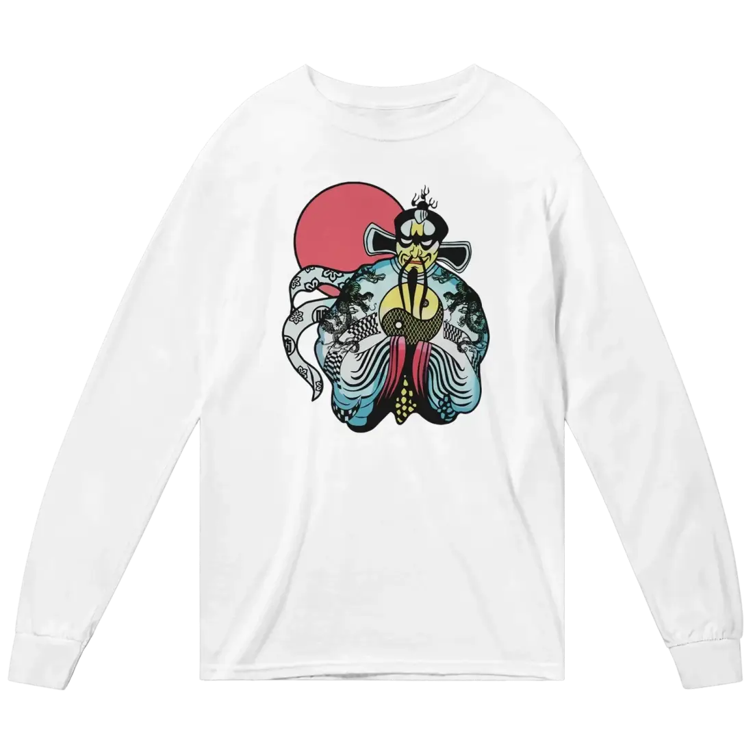 Jack Burton, Big Trouble in LIttle China Long Sleeve Shirt-0