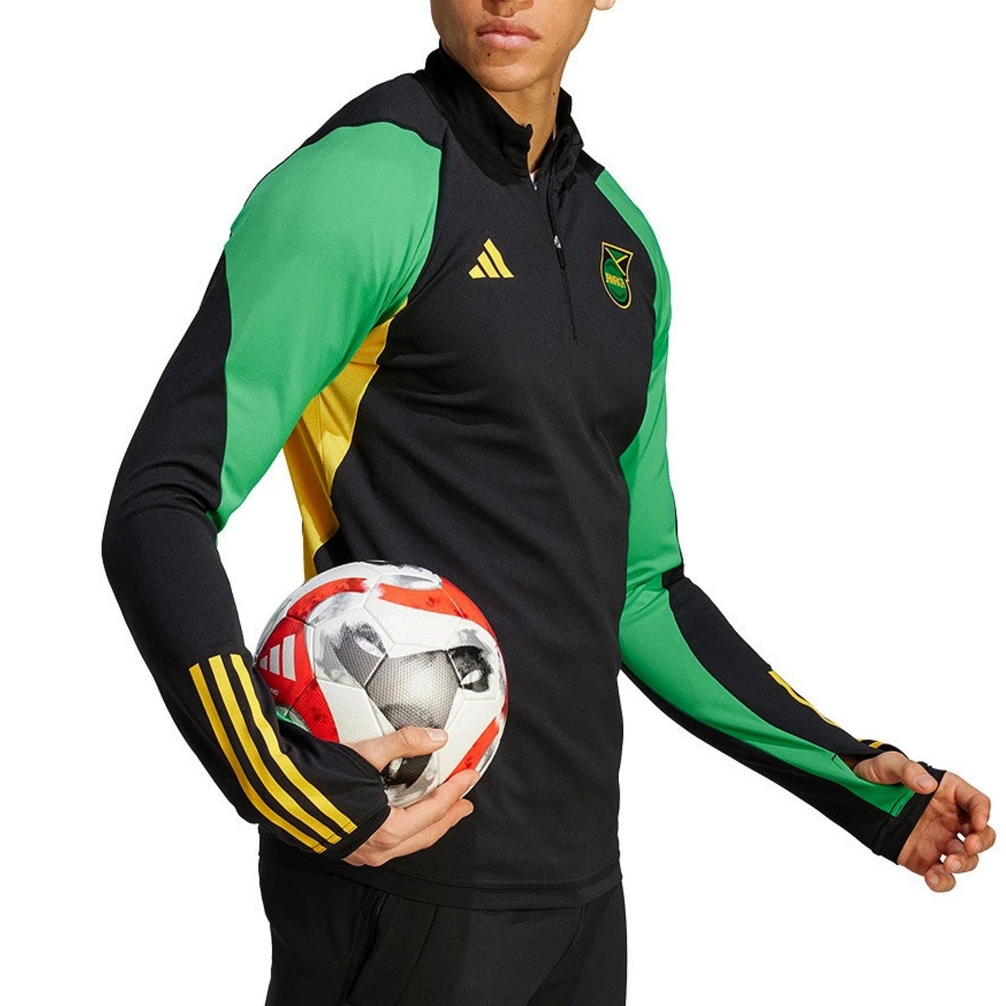 Jamaica training technical Soccer tracksuit 2023/24 - Adidas-4