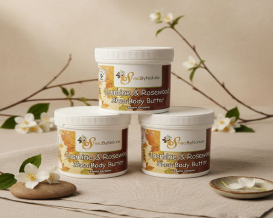 Jasmine & Rosewood SheaByNature Intensive Body Butter – Set of 3 x 250g-0