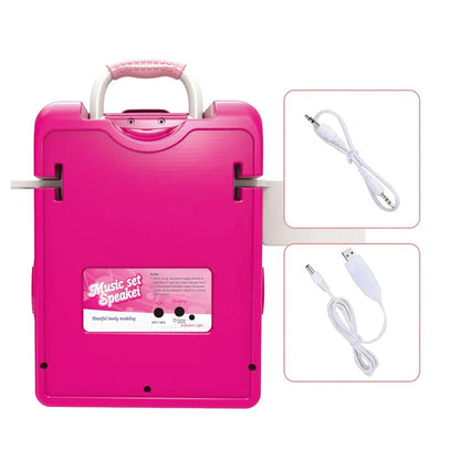 Hračkárska sada karaoke s dvoma mikrofónmi-1