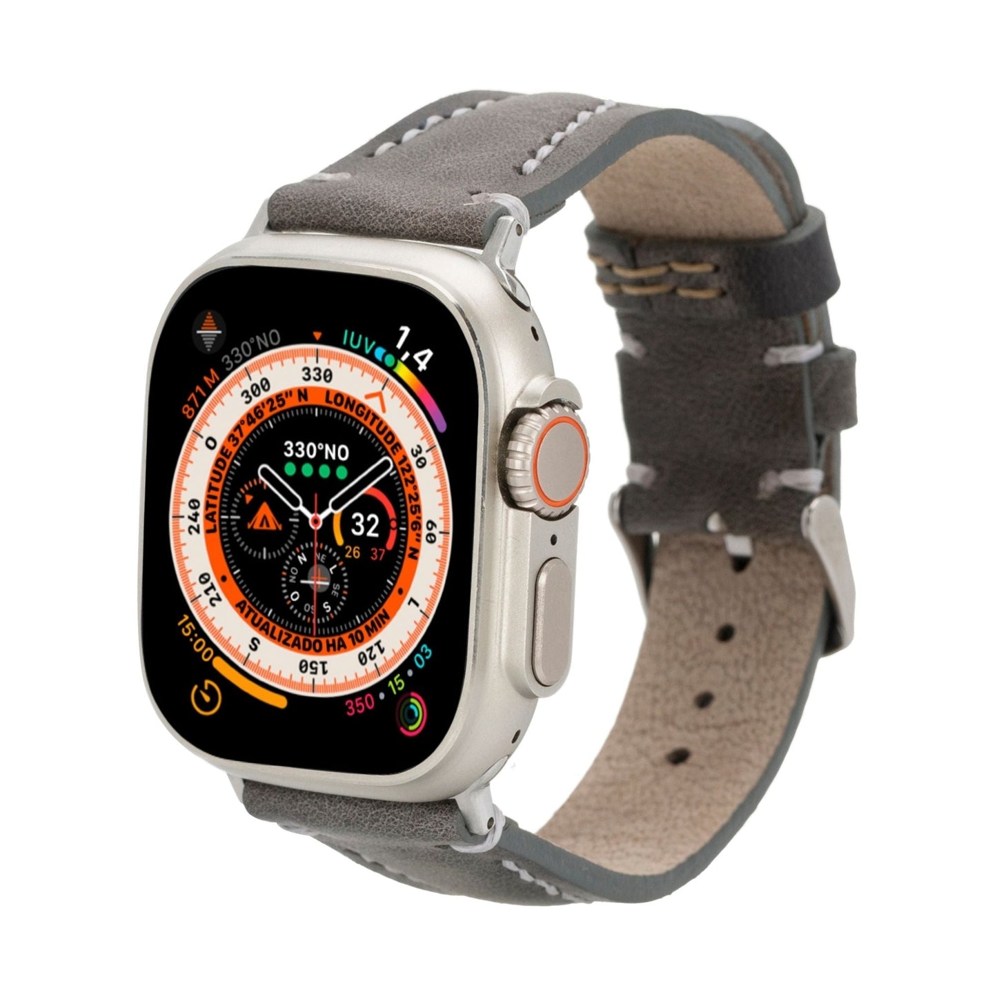 Jeffrey Leather Bands for Apple Watch 9, Ultra 2 & SE-7