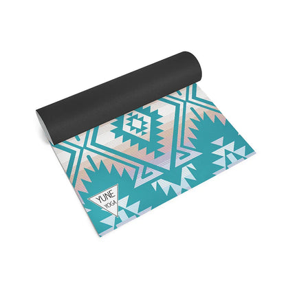 Jerome Lake Yoga Mat – 6 mm Extra Thick, Double-Sided Non-Slip, Eco-Friendly PER with Deep Blue Water Design | Yune Yoga-2