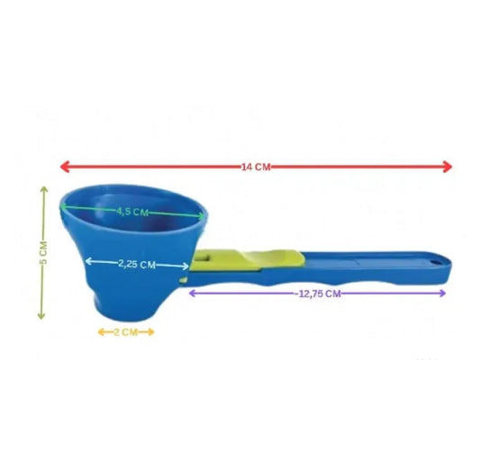 Portable Anti-Overflow Measuring Spoon