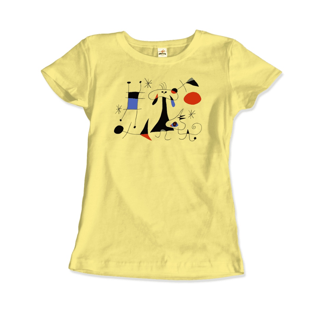 Joan Miro El Sol (The Sun) 1949 Artwork T-Shirt-10