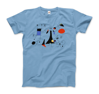 Joan Miro El Sol (The Sun) 1949 Artwork T-Shirt-5