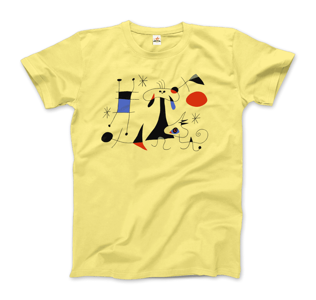 Joan Miro El Sol (The Sun) 1949 Artwork T-Shirt-7