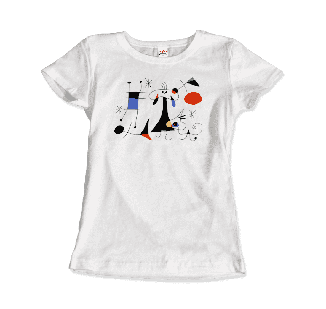 Joan Miro El Sol (The Sun) 1949 Artwork T-Shirt-2