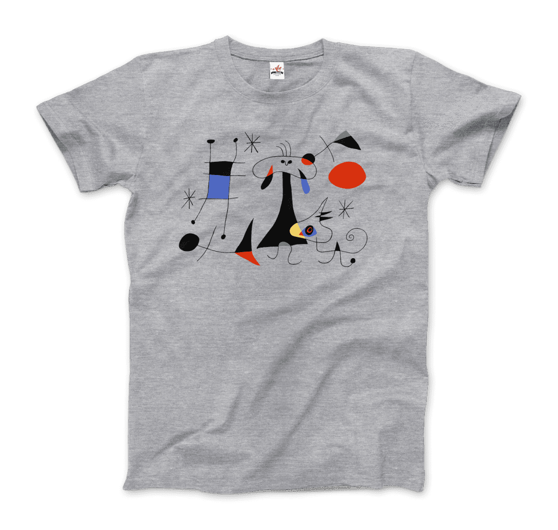 Joan Miro El Sol (The Sun) 1949 Artwork T-Shirt-6