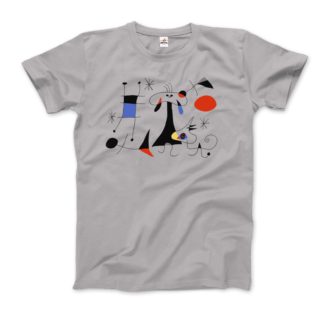 Joan Miro El Sol (The Sun) 1949 Artwork T-Shirt-3