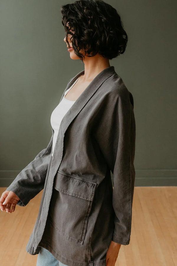 Black Joni Cardigan-1