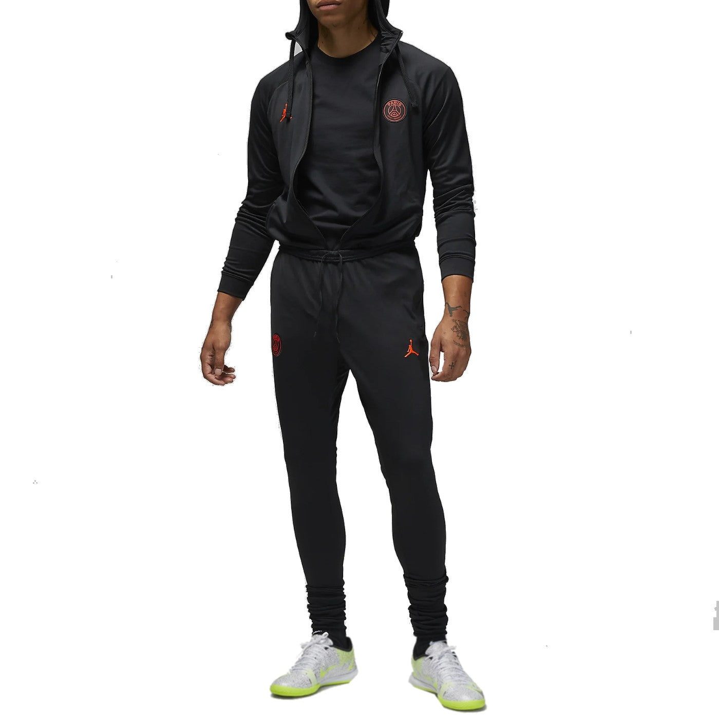Jordan x PSG Soccer black training presentation tracksuit 2022/23 - Jordan-2