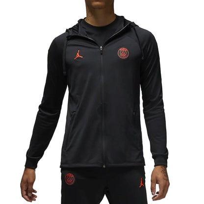 Jordan x PSG Soccer black training presentation tracksuit 2022/23 - Jordan-0