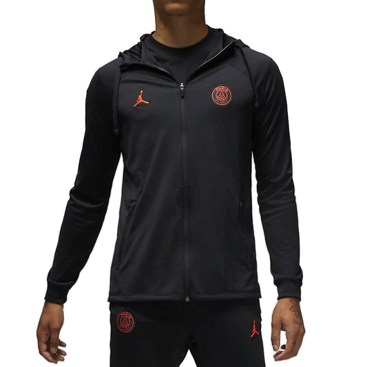 Jordan x PSG Soccer black training presentation tracksuit 2022/23 - Jordan-0