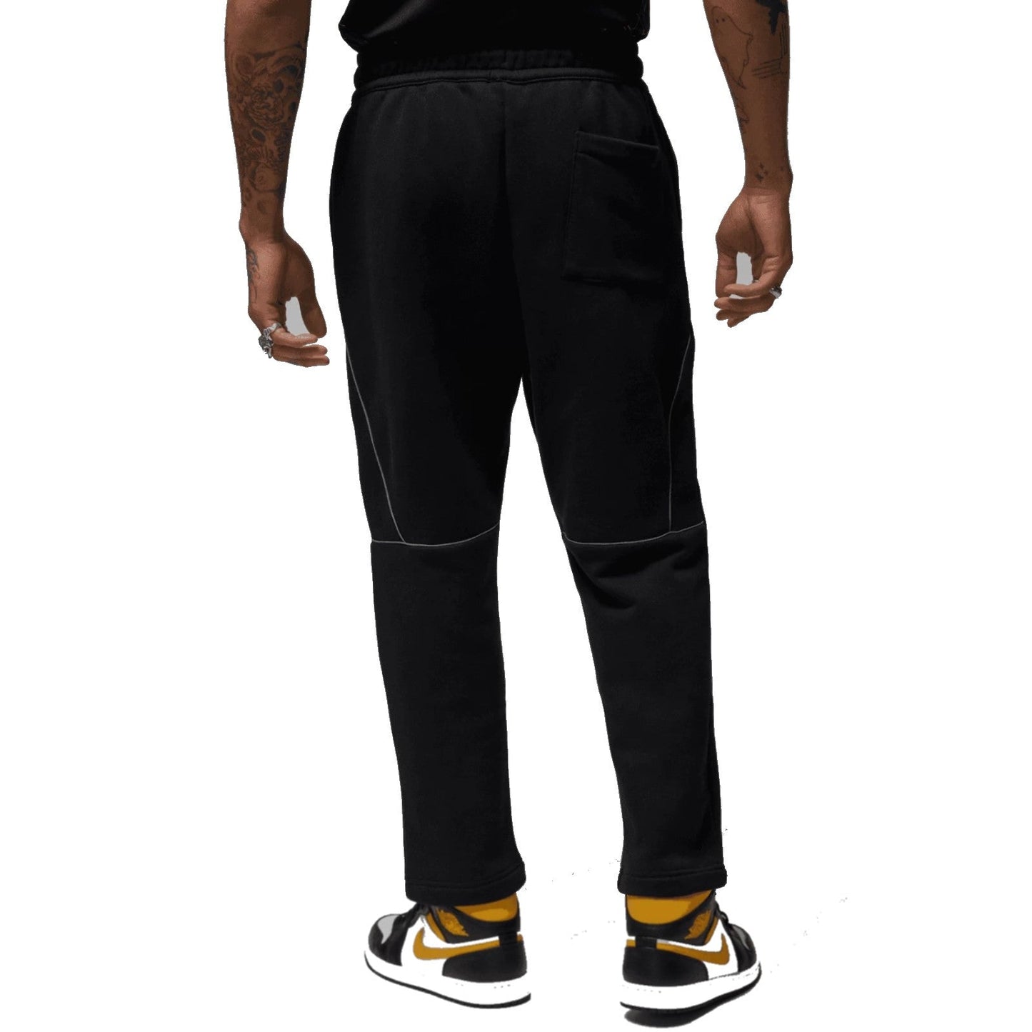 Jordan x PSG Casual Fleece fanwear presentation tracksuit 2023 black - Jordan-3