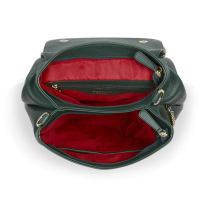 Agnes Green Vegan Backpack-2